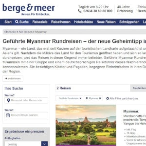 Berge & Meer Reisen